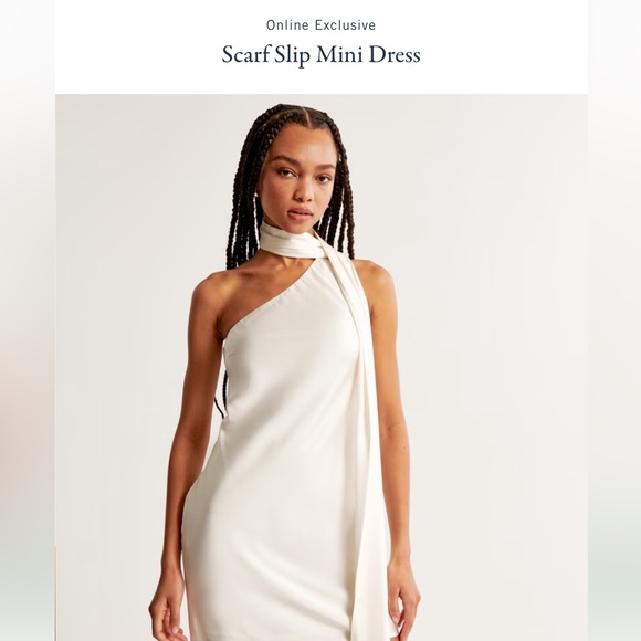 Online Exclusive
Abercrombie & Fitch
Scarf Slip Mini Dress - Picture 4 of 9